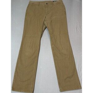 Bonobos Pants Mens 34x34 Brown Chino Slim Straight Casual Workwear Stretch